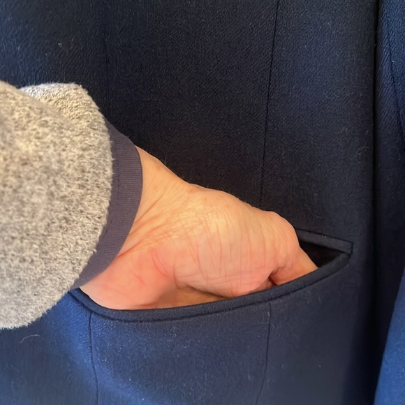 Pendleton 100% Wool Blazer Lined Women's 16 Blue Button Preppy Career Classic - Picture 5 of 17